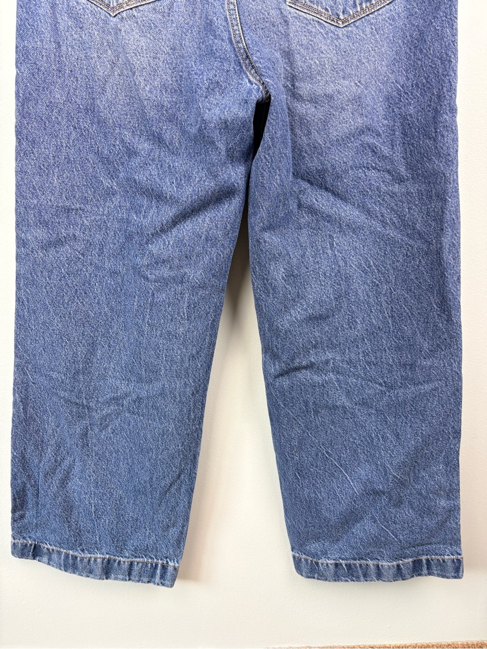 NWT Kancan Finn Ultra High Rise Wide Leg Jeans Belted Rigid Sz 11 or 29 - Picture 12 of 16